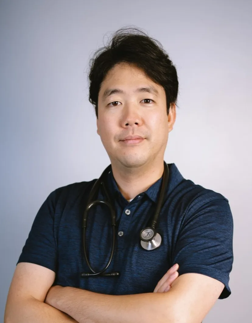 Dr. Ji Seuk Park with his arms crossed